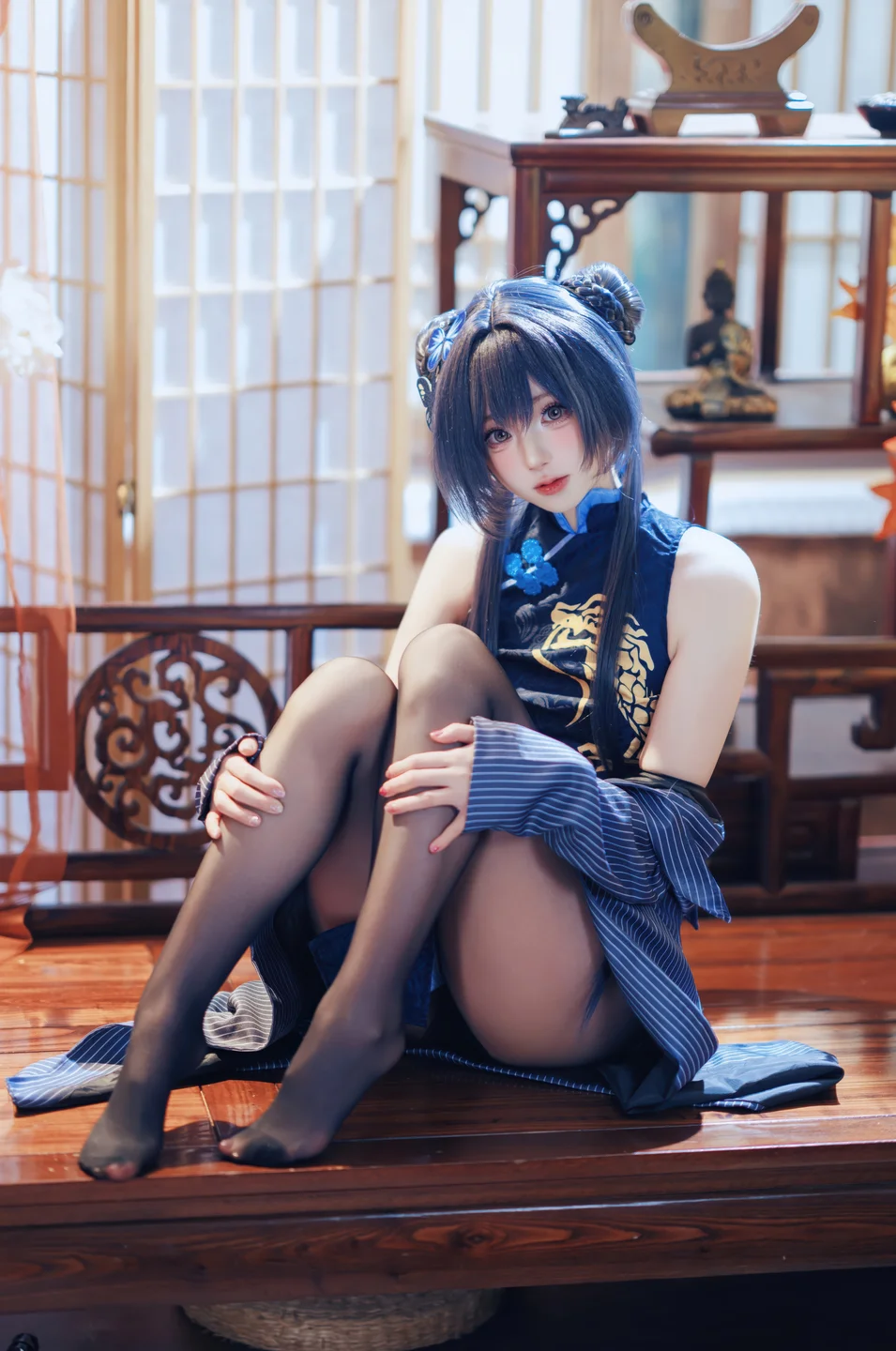 西园寺南歌 - No.036 蔚蓝档案·妃咲 [50P-430MB] tg@simisebaisi 【丝足阁】008.webp